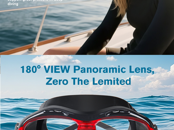 Swim Goggles Adult with Nose Cover, Clear Diving Mask Wide View No Blurring for Men Women Youth