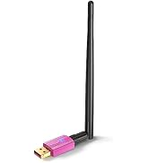 USB Bluetooth Adapter for PC, USB Bluetooth 5.3 Dongle, Long Range 492FT / 150M Bluetooth Stick R...