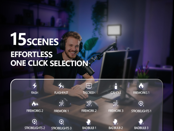 Lightweight Video Light