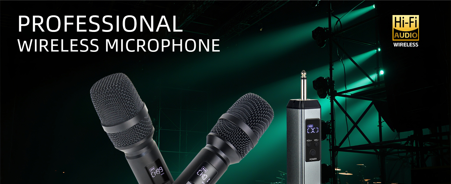 PROFESSIONAL WIRELESS MICROPHONE