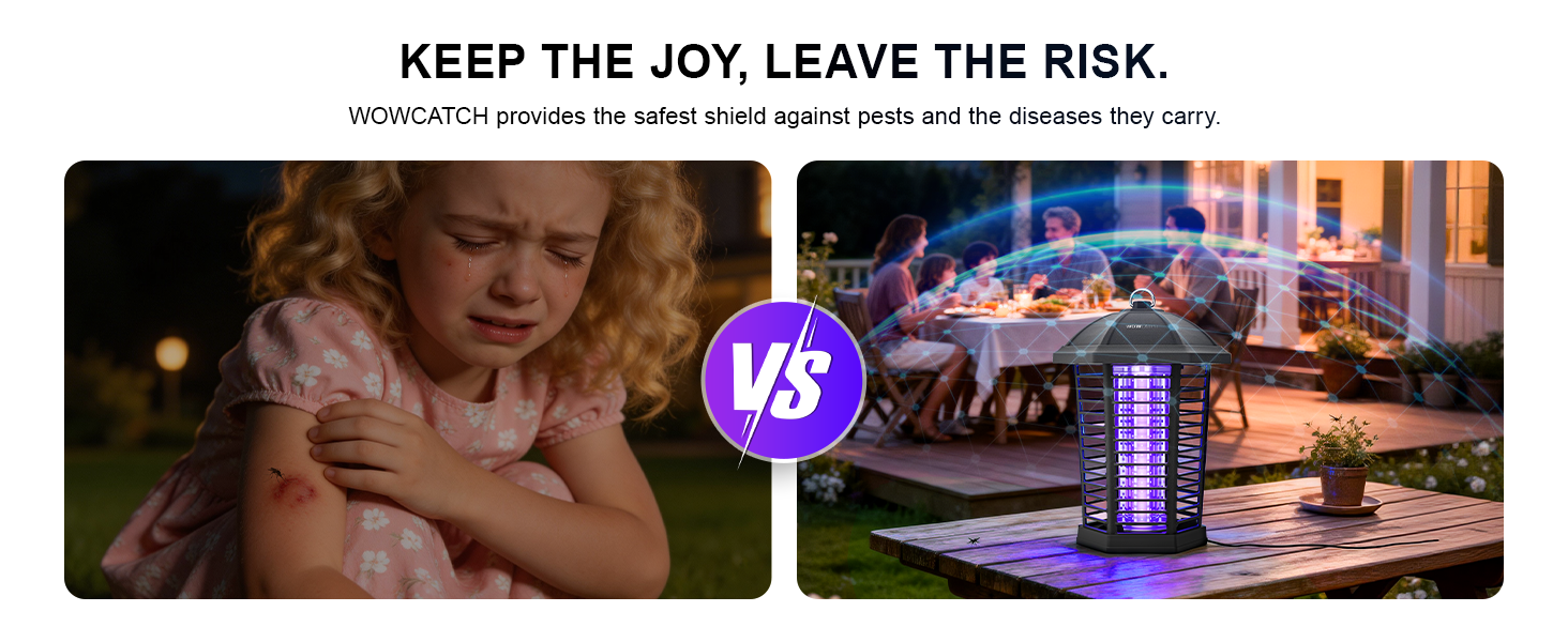 WowCatch Bug Zapper Outdoor