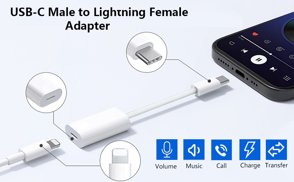 USB C to Lighning Adapter