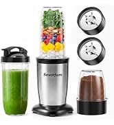 Smoothie Blender, 900W Portable Blenders for Smoothies and Shakes for Kitchen, 16Pcs Personal Ble...
