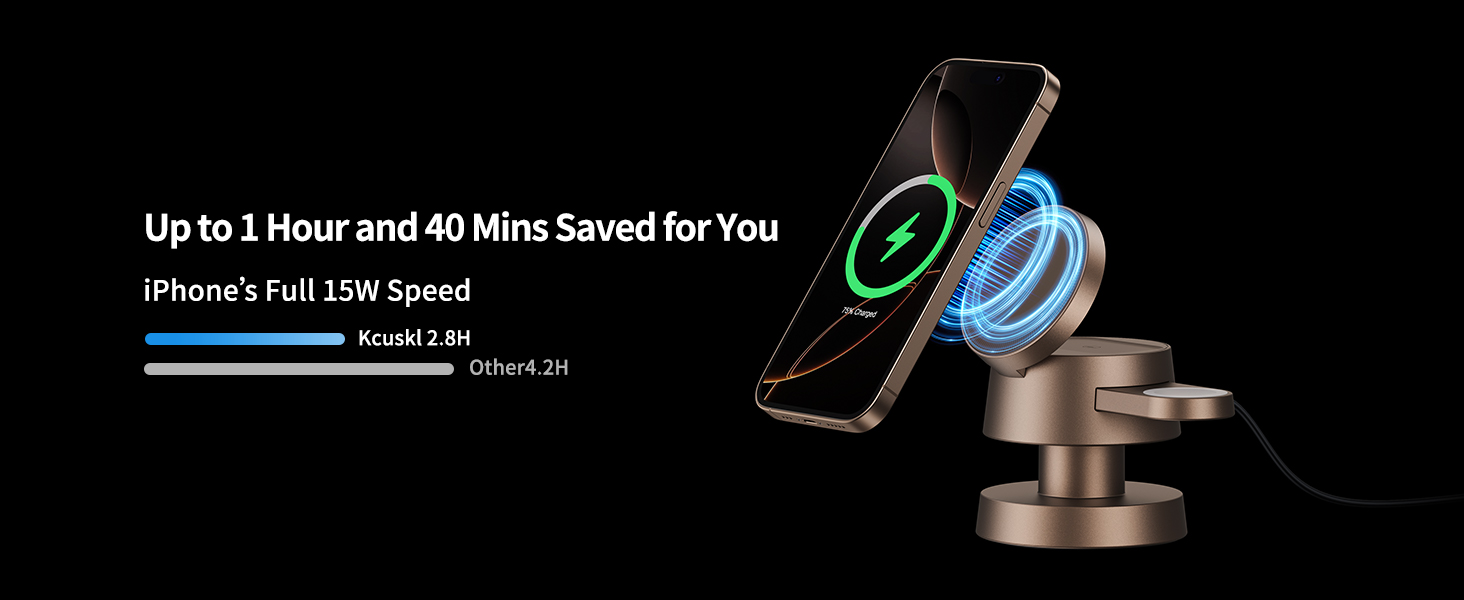 4 in 1 Magnetic Wireless Charging Station