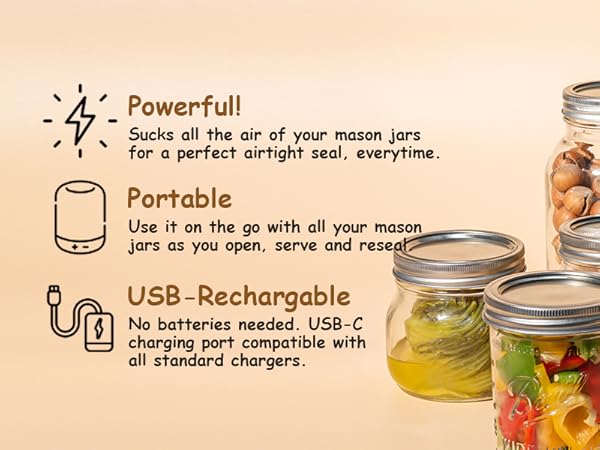 mason jar vacuum sealer