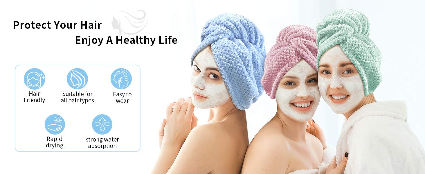 Microfiber Hair Towel