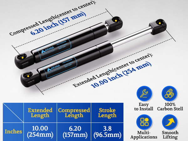 ARANA GAS STRUTS