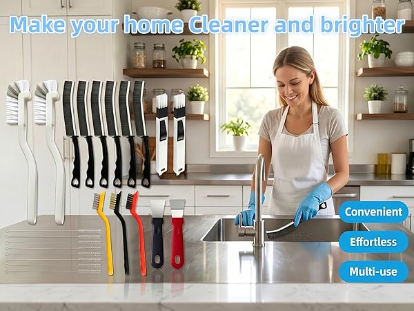 23Pcs Crevice Cleaning Brush Set