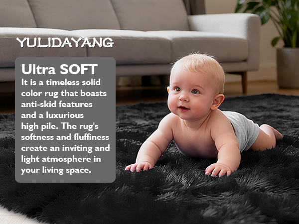 black area rug