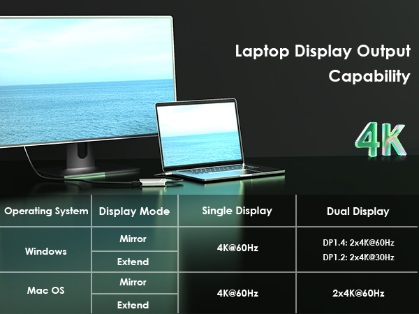 usb c to dual hdmi adapter