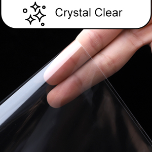 COQOFA Clear Cellophane Bags Self Adhesive Cookie Candy Bags
