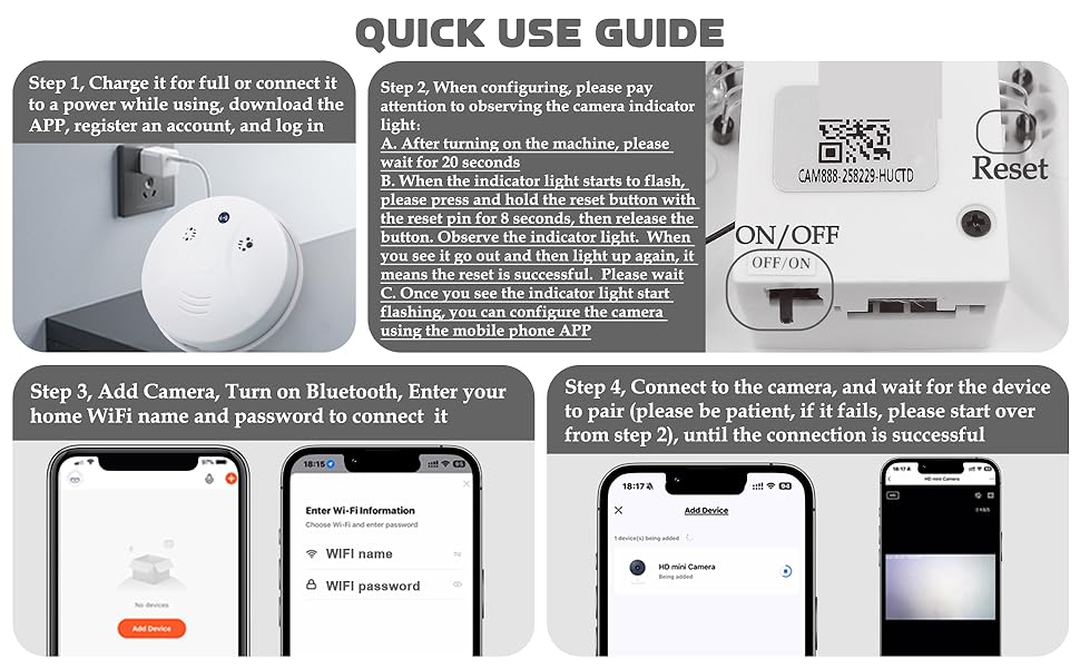 smoke detector wireless camera 3