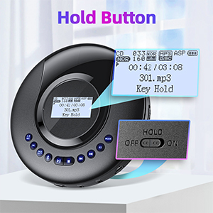 portable cd player with bluetooth