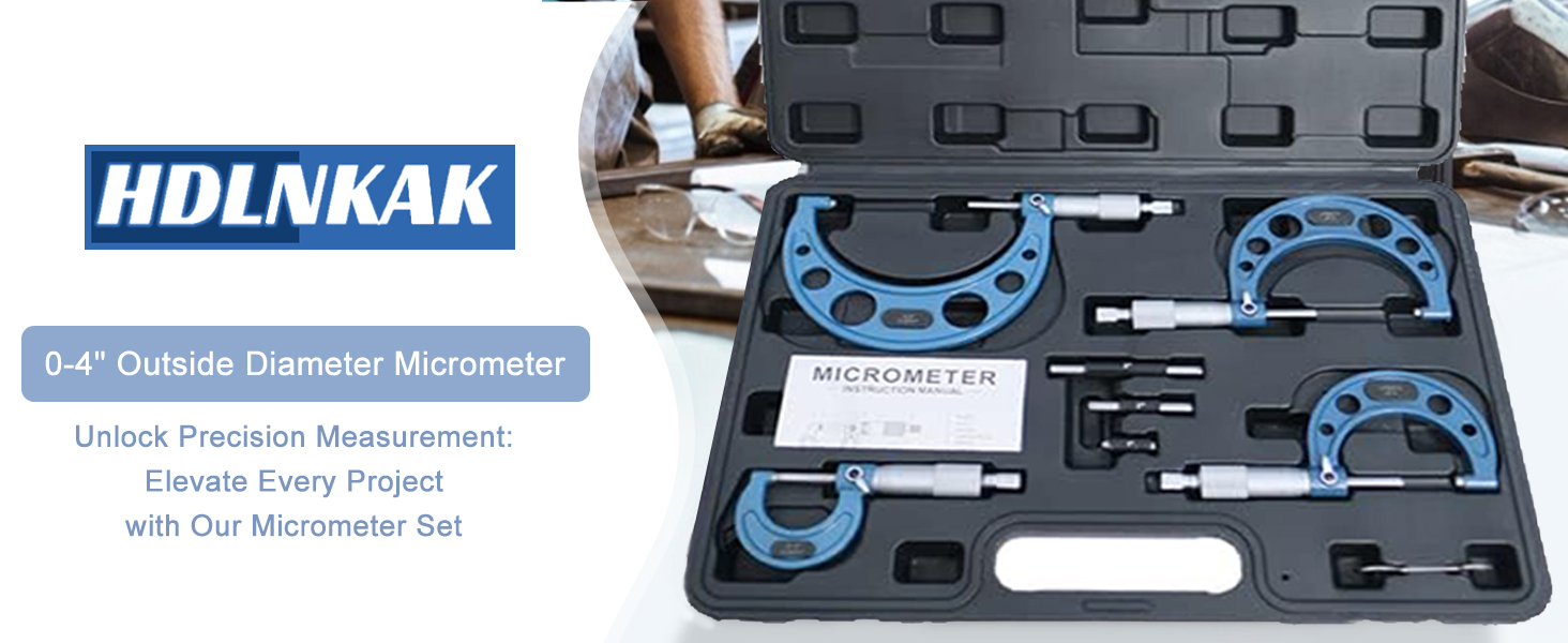 Outside Micrometer Set