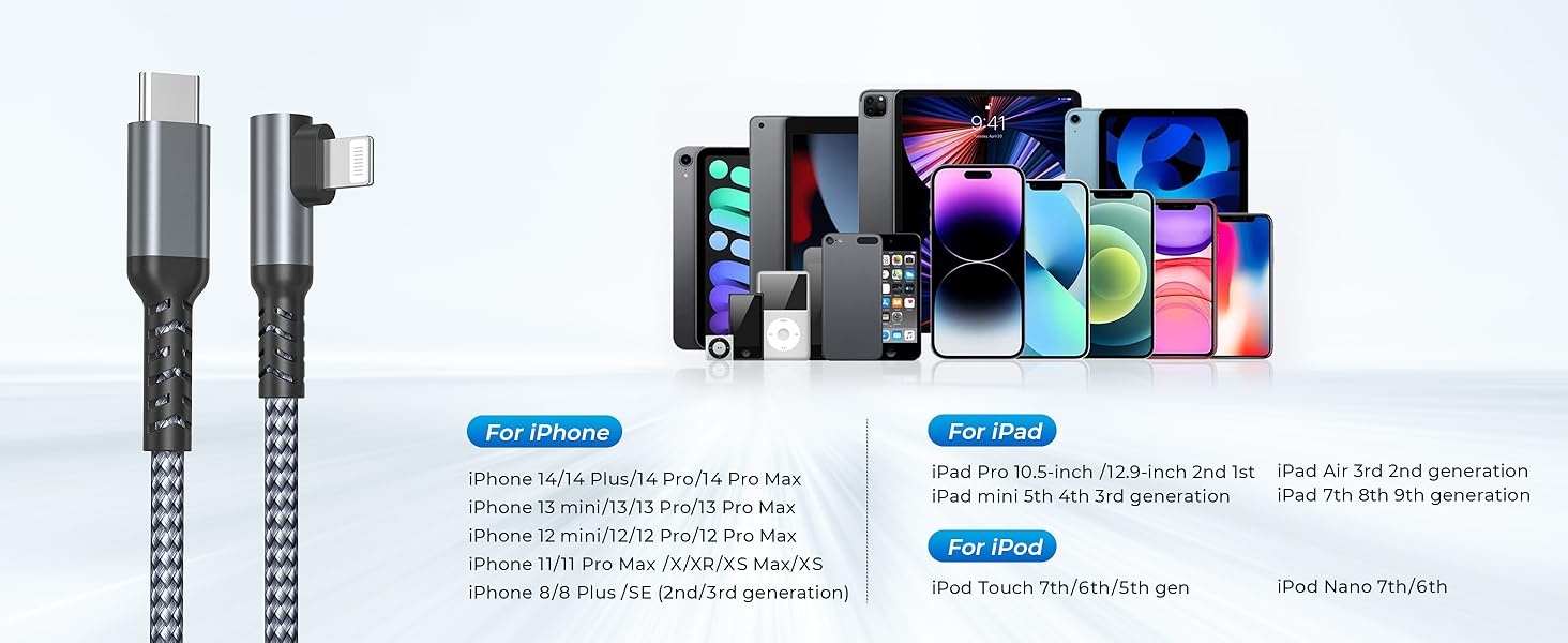 fast charging iphone cable