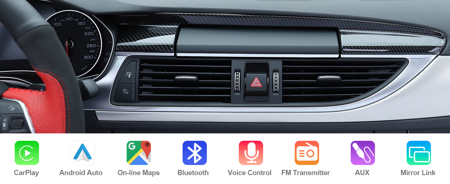 Portable Carplay touch screen