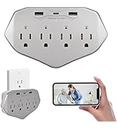 Lian.Ripple.Lian Wall Outlet Hidden Camera 45W Faster Charger Spy Camera Nanny Cam for Home, Offi...