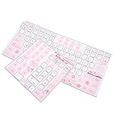 Yoidesu Keyboard Stickers, Universal Desktop Computer Keyboard Stickers, Game/Mechanical Keyboard...