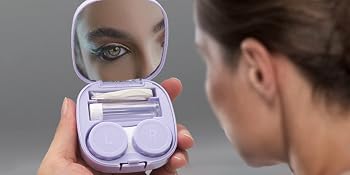 portable contact lens case