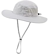 Connectyle Women's UPF 50+ Safari Sun Hat Breathable UV Protection Fishing Hat