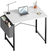 OLIXIS Computer Desk 31 Inch Home Office Desks for Small Spaces, Gaming Writing Study Work Table ...