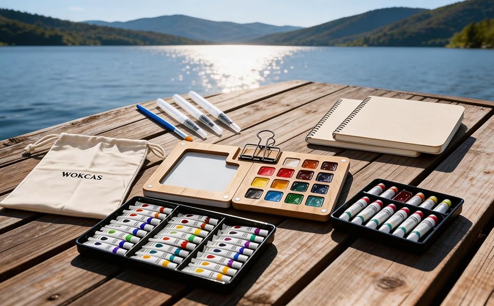 travel watercolor set