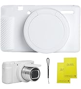 Camera Case for Sony ZV-1,ZV1 Camera Soft Case Cover Rubber Camera Sleeve with Removable Lens Cov...