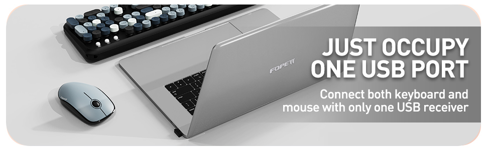 wireless keyboard mouse combo