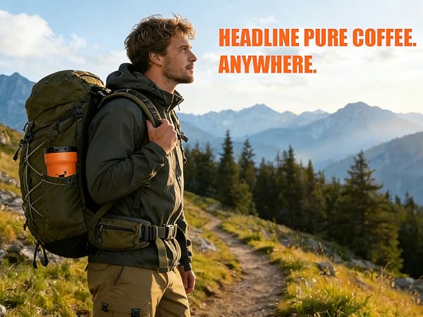 compact travel coffee tumbler for commuting,premium coffee cups for home and travel