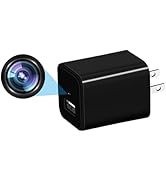 InCliick 4K Camera Plug, USB Charger Cam Pictures Taking Mini Cam Wall Outlet Chargers Camera wit...