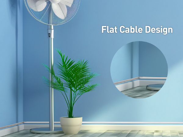 360° Rotating Flat Plug Short Extension Cord