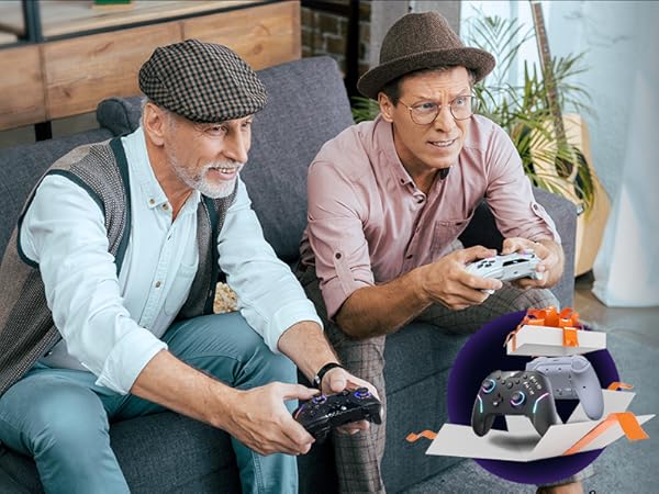 Friends Gaming with EasySMX X20 Wireless Controller