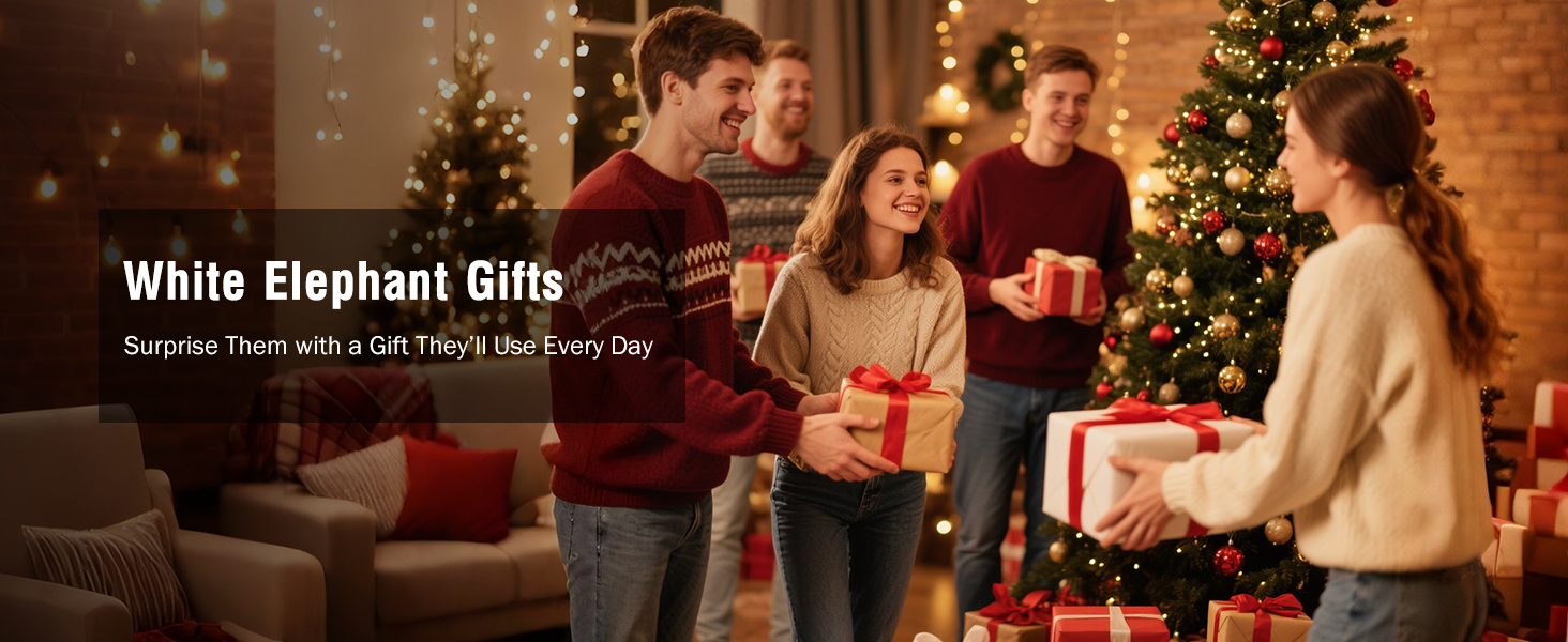 white elephant gifts for adults Christmas gifts
