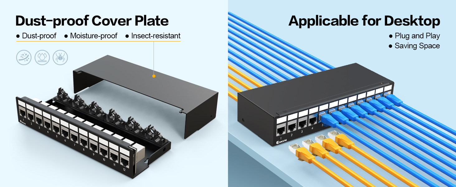 12port patch panel