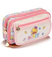 Comix Cute Pencil Case Pouch, B Duck Large Pencil Pouch Pencil Box, Canvas Pen case with Zipper, ...