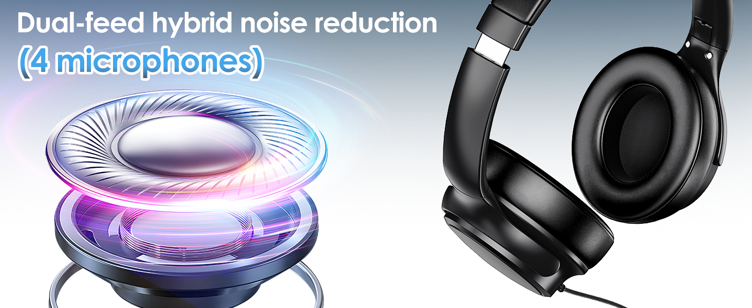 dual feed hybrid noise reduction