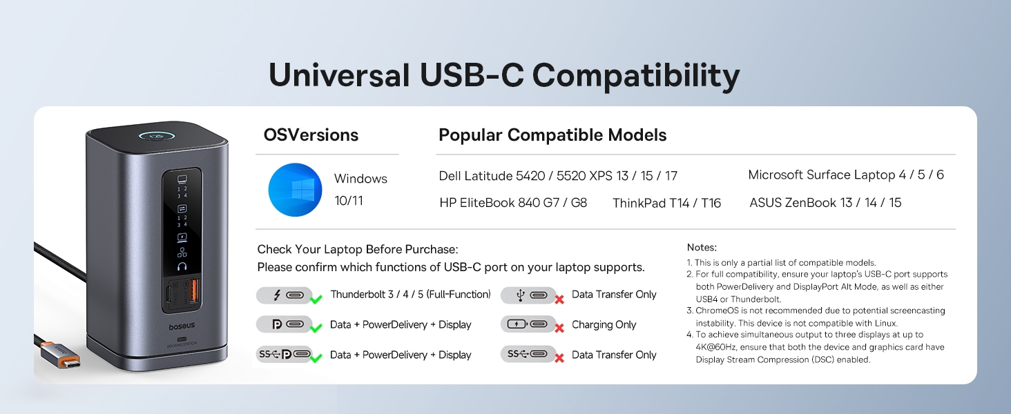 Widely compatible