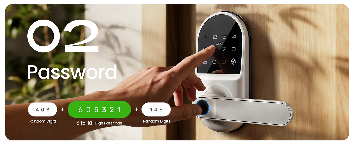 smart door lock fingerprint door lock