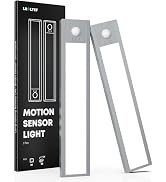 LROLTEF Under Cabinet Lighting, 52 LED Rechargeable Under Cabinet Lights Wireless, 2200mAh Closet...