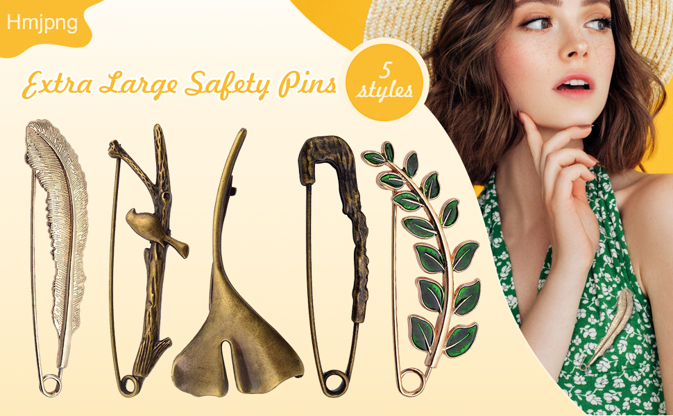 Extra Large Safety Pins