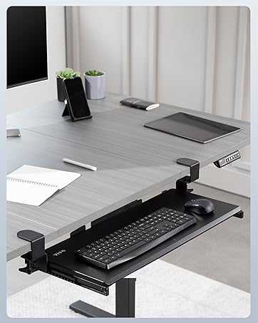 keyboard mount on desk