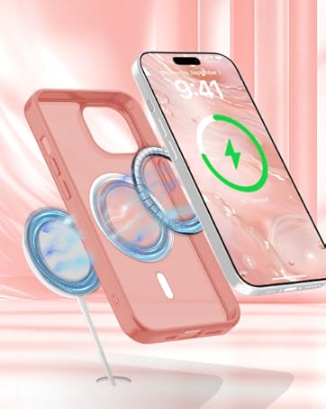 YENAPOON Matte Magnetic Phone Case for iPhone 15 / 14 / 13