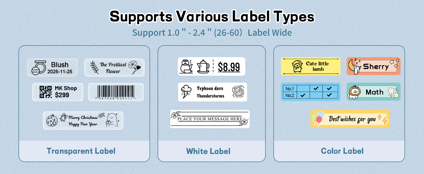 label maker waterproof labels