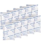 Absorbking Desiccant Packs – 2 Gram 500 Packs Moisture Absorbers, Food Grade Desiccant with Color...