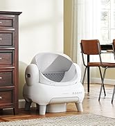 Neakasa M1 Lite Open-Top Self Cleaning Cat Litter Box, Automatic Cat Litter Box with APP Control,...