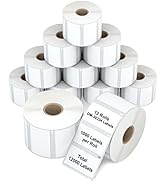 12 Rolls 12000 Labels 2-1/4" x 1-1/4" Direct Thermal Labels Replacement Compatible for DYMO 30334...