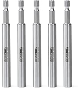 Geinxurn 5PACK Stainless Screwdriver Bit Holders, 4Inches Extension Socket Drill Bit Magnetic Hol...