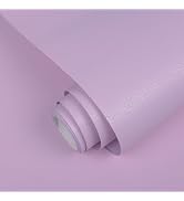 Abyssaly Purple Contact Paper,Solid Peel and Stick Wallpaper for Cainets,Self Adhesive and Remova...