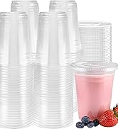 16 OZ SMOOTHIE CUPS WITH LIDS