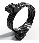 COMeap CPU Cable for Corsair PSUs, CPU 8 Pin Male to CPU 8 Pin (4+4 Detachable) Male EPS-12V Moth...